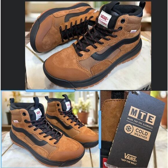 🔥 Vans UltraRange EXO Hi MTE 1 Winter Snow Insulated Boots Sneakers Shoes 5 Men - Picture 1 of 14